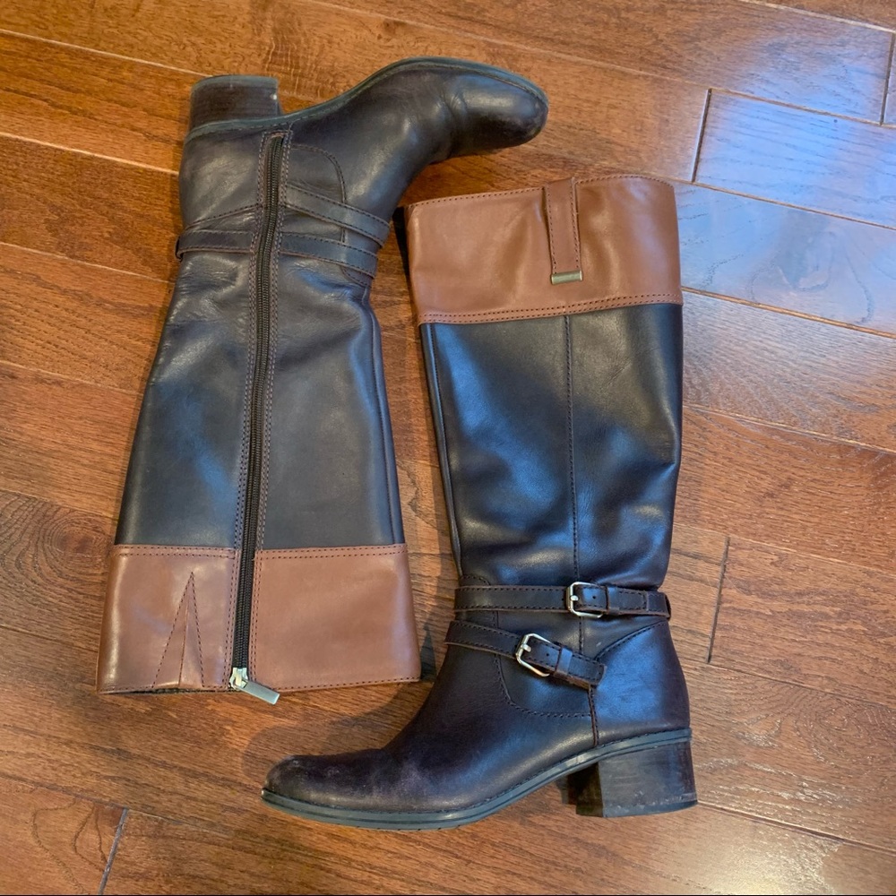 two-toned boots